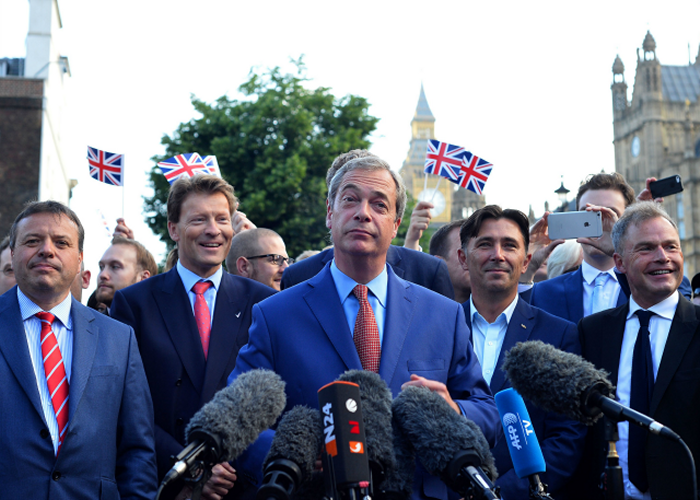 Farage Denounces Campaign for Second EU Referendum: ‘It’s Not the People’s Vote, It’s the George Soros Vote’